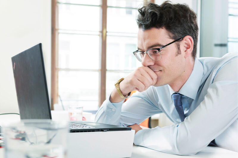 Stefano D'Agostino von EFS Consulting im Office