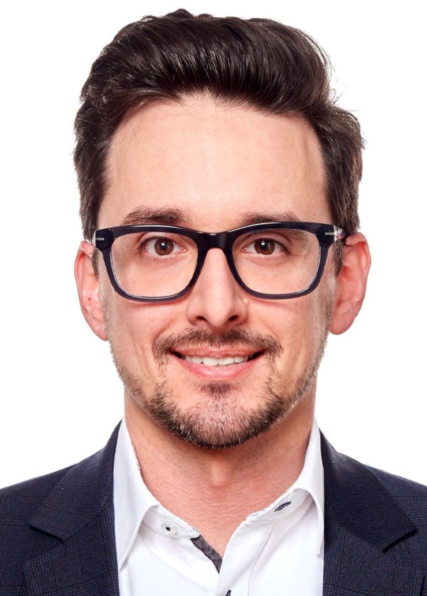 Portrait of Jakub Fousek from EFS Consulting with white background